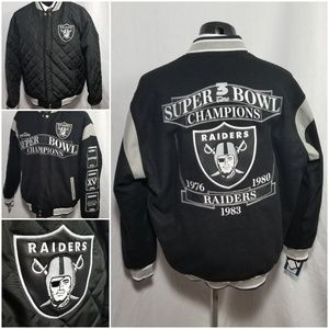 Oakland Raiders Jacket Super Bowl Edition XL